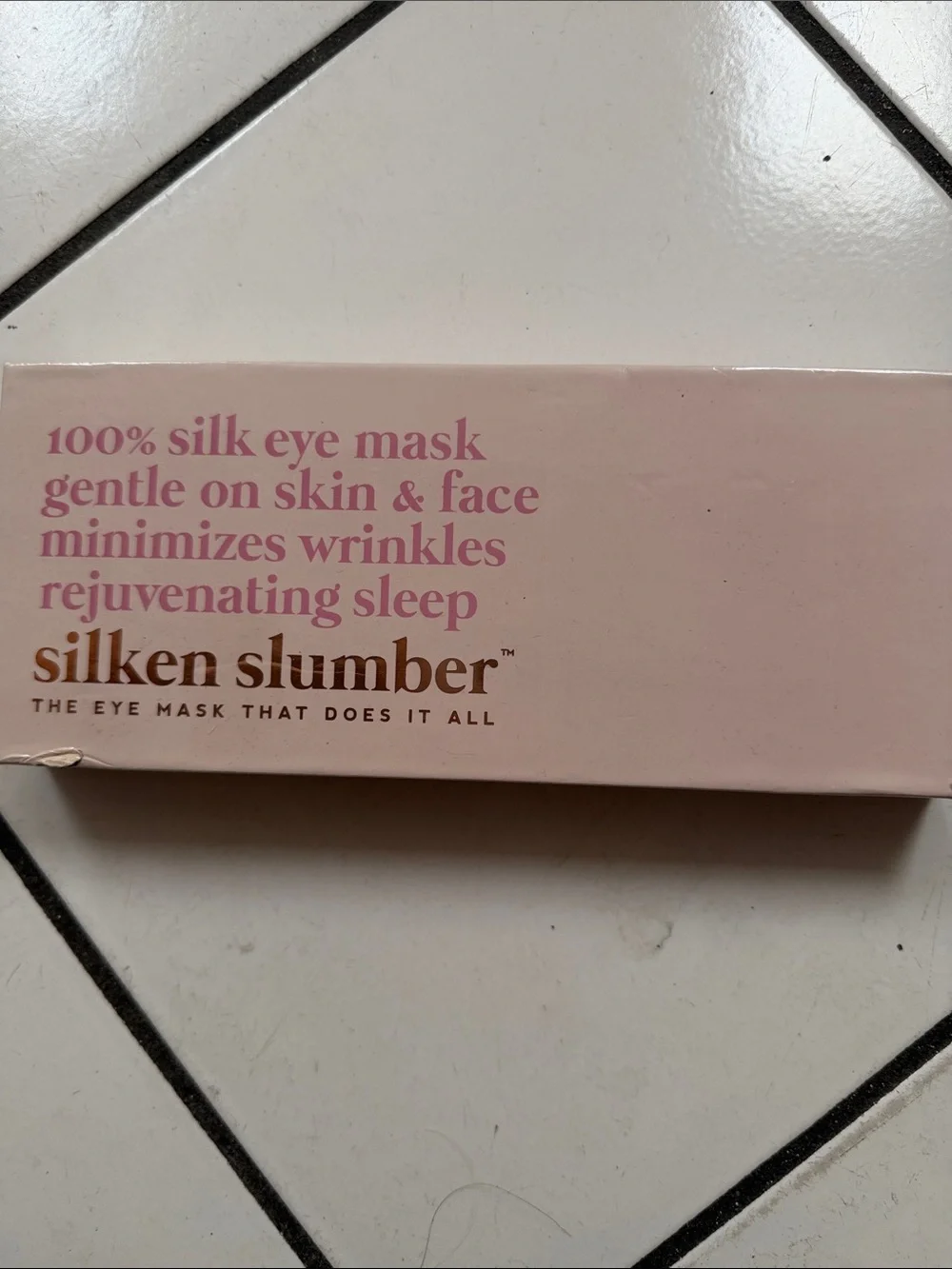 100% Silk Eye Mask